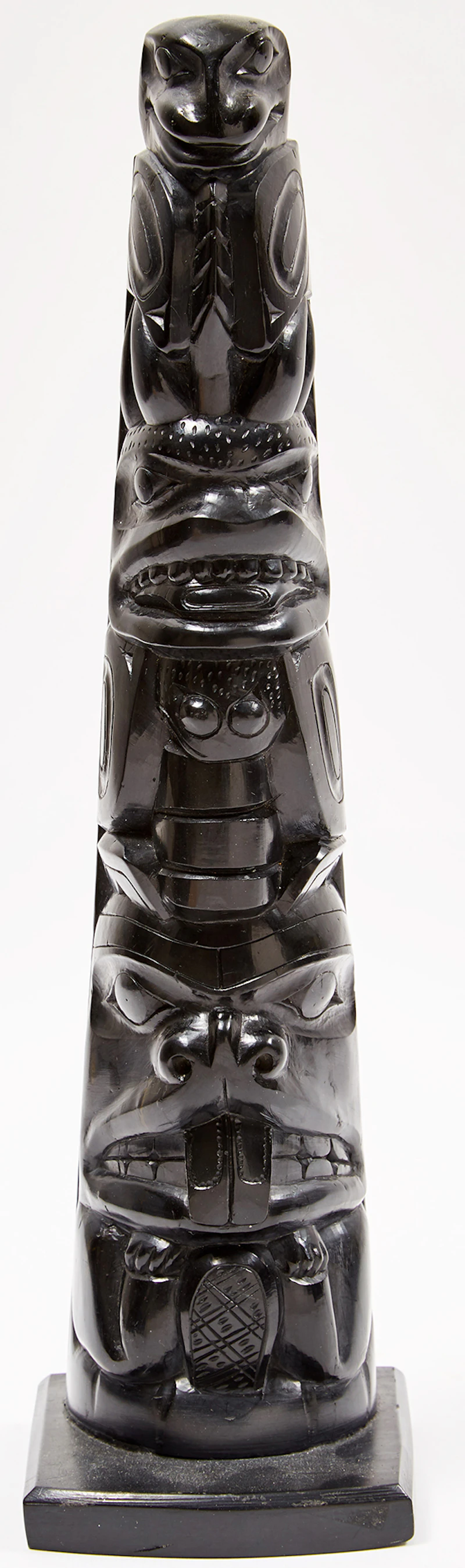 Totem by Unidentified Haida Artist