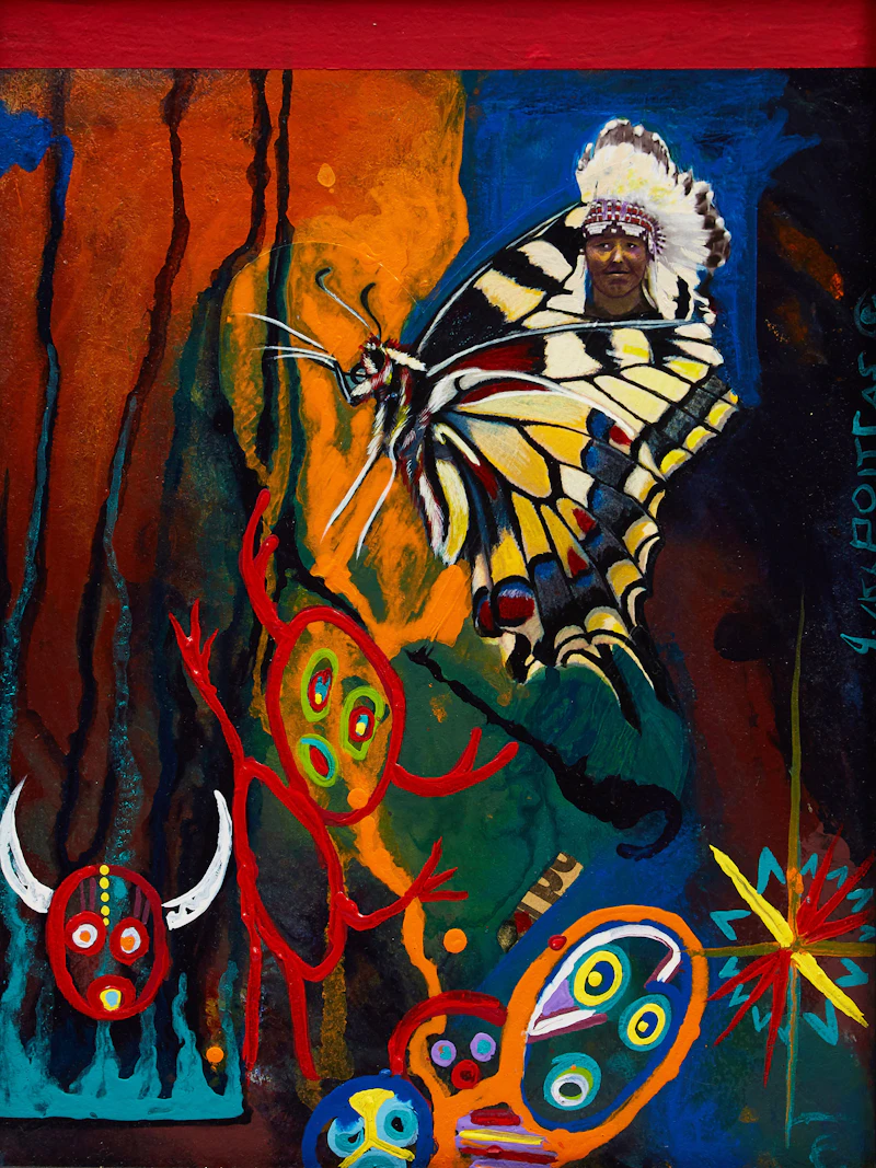 Butterfly by Jane Ash Poitras