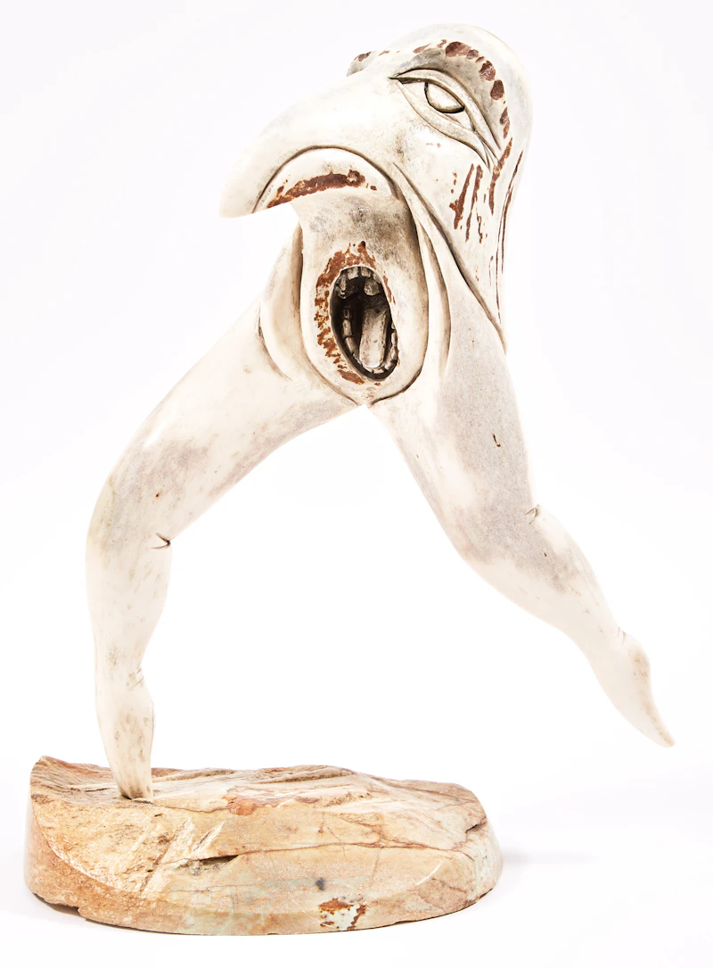 Running Figure (Iroquois Legend of the Little People) by Vince Bomberry