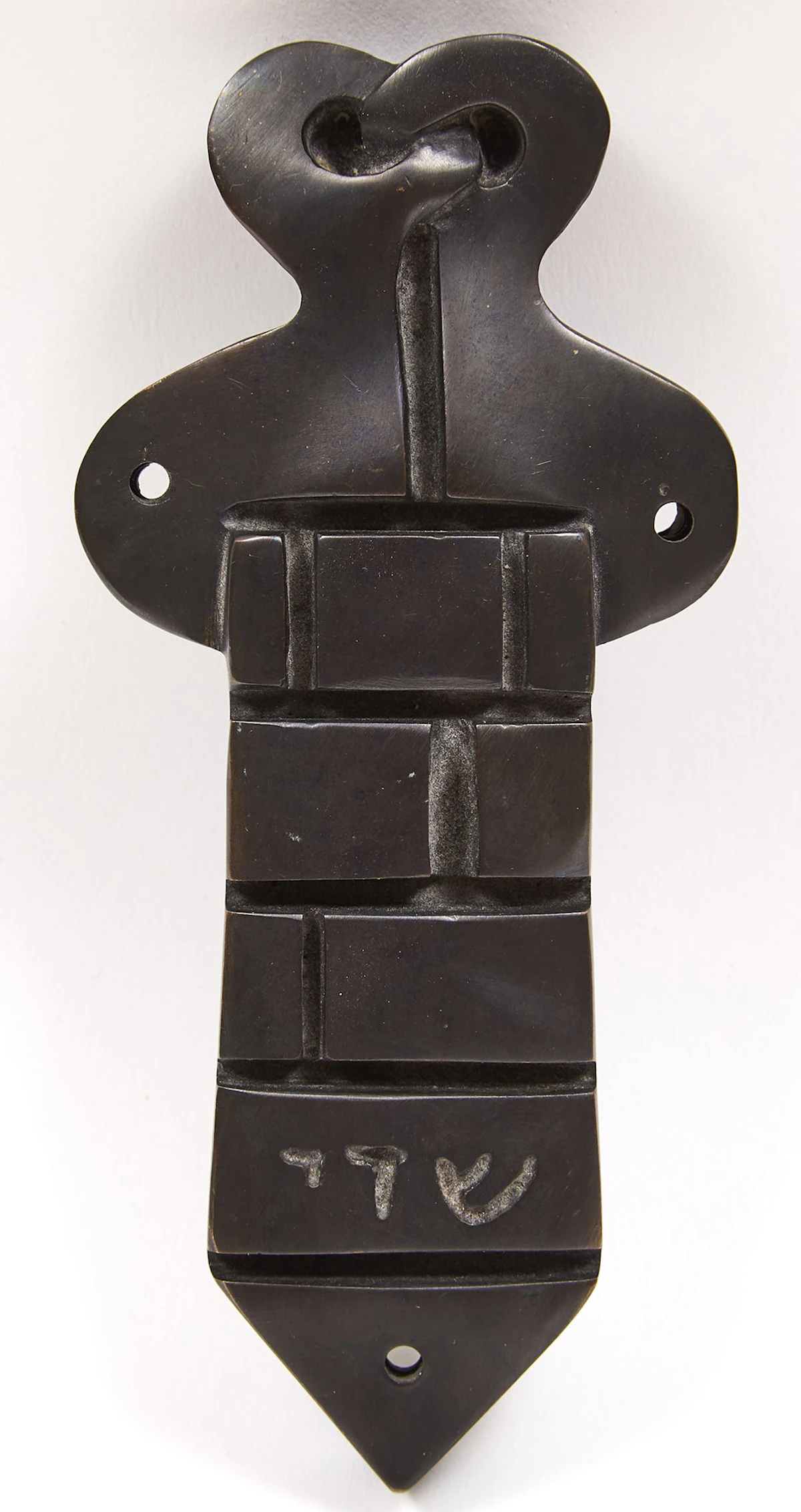 Sorel Etrog, Untitled (Mezuzah), bronze