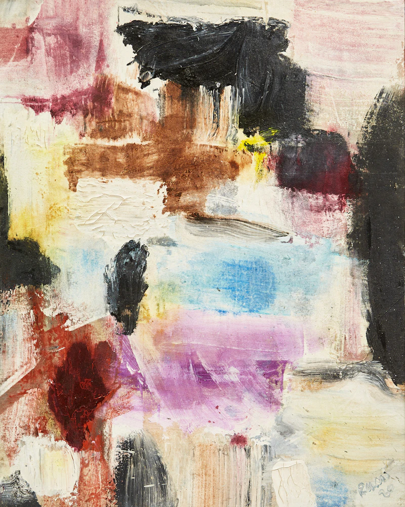 Ricardo Rumi, Brother’s Keeper, acrylic on canvas