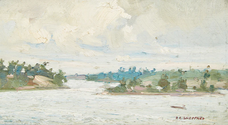 Cloudy Day on Lake Temagami by Peter Clapham Sheppard