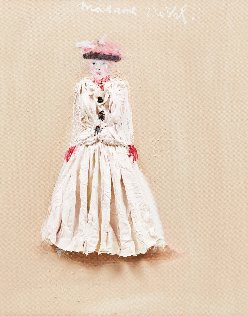 Study for Grandmother (diptych) by Nicholas Africano