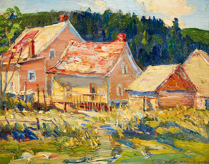 Homestead by Frederick William Hutchison