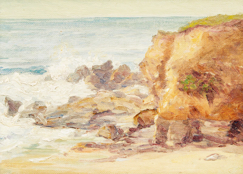 Coastal Landscape by Gertrude Eleanor Spurr Cutts