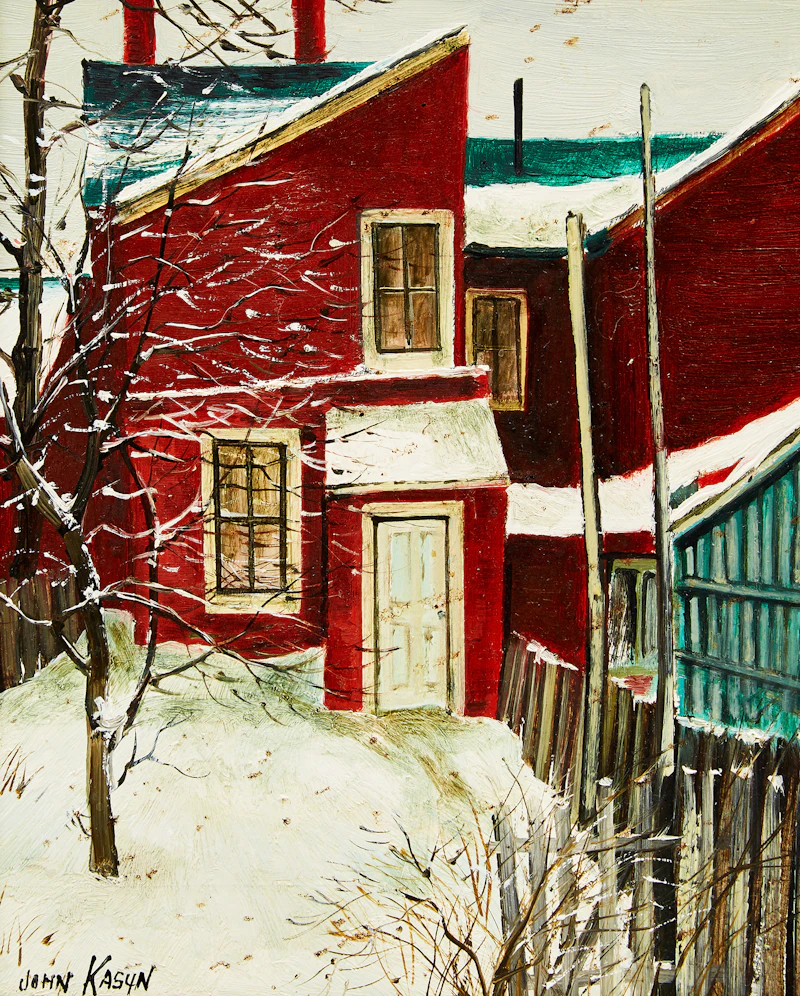 Hickory Street by John Kasyn
