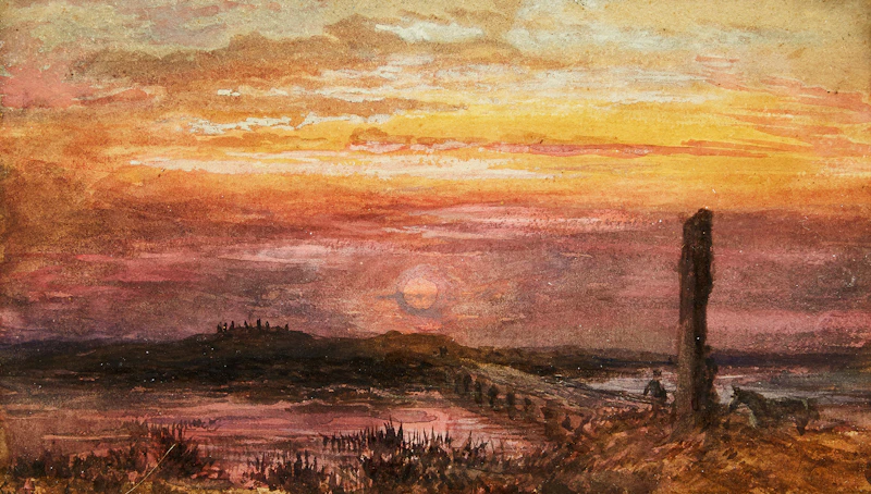 Sunset by Samuel Bough
