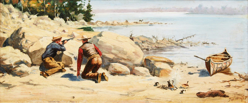 The Hunt by John William Beatty