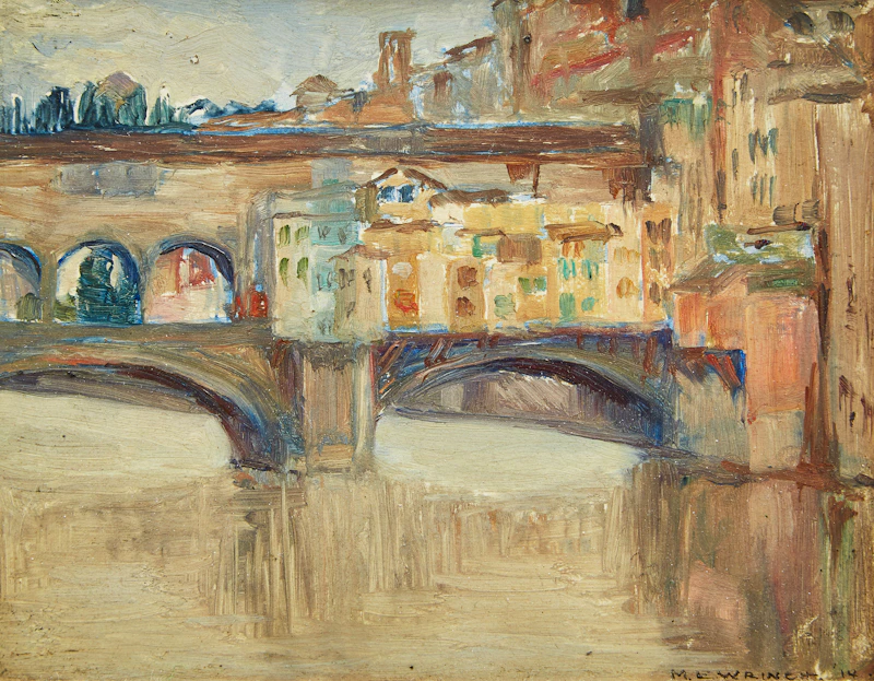 Ponte Vecchio, Florence by Mary Evelyn Wrinch