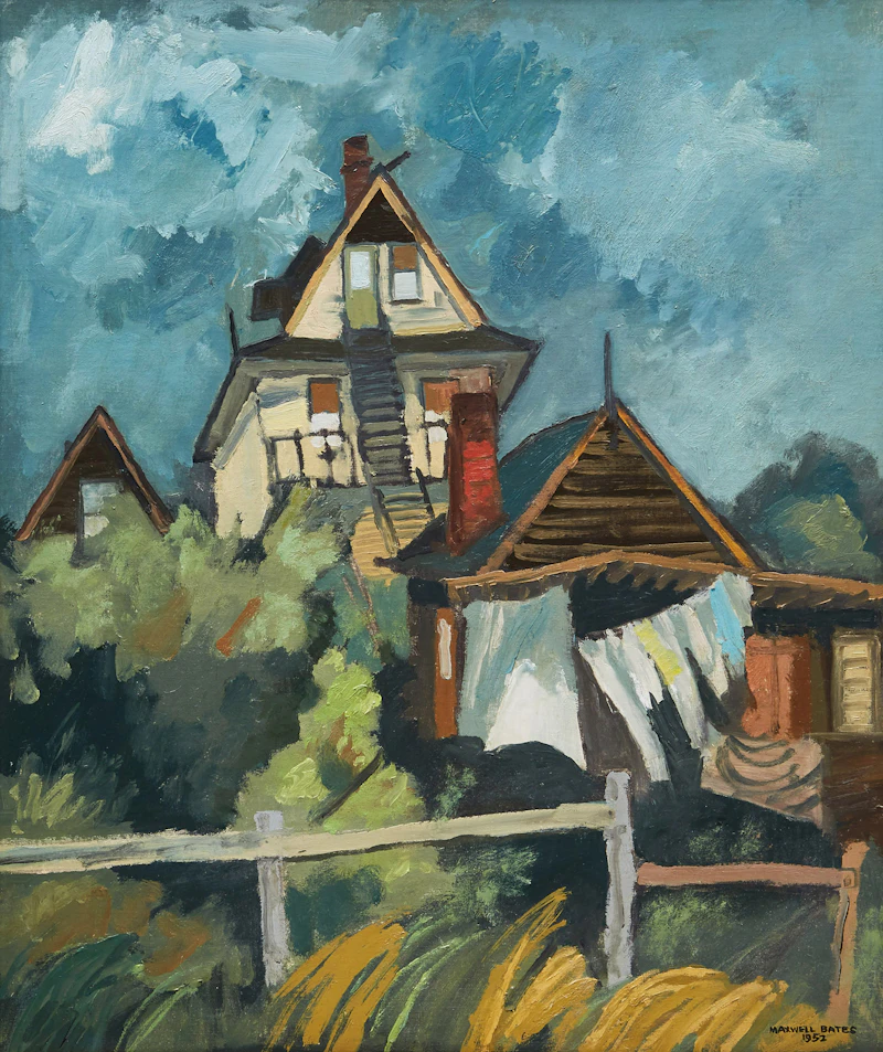 House by the Sea by Maxwell Bennett Bates