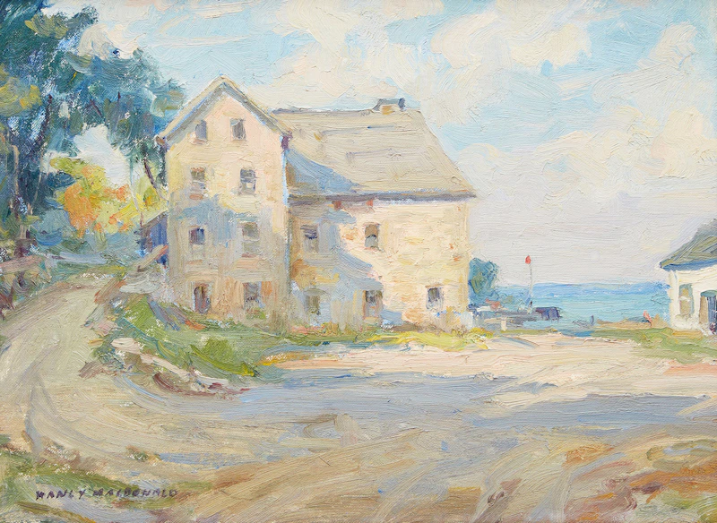 Autumn Stream by Manly Edward MacDonald