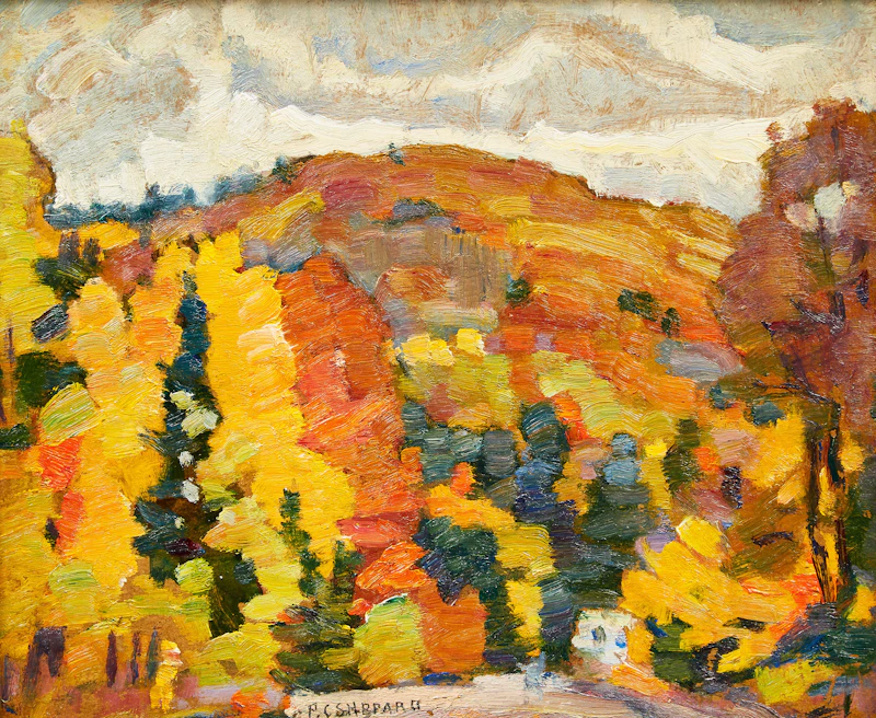 Fall, Bancroft Hills, Ont by Peter Clapham Sheppard