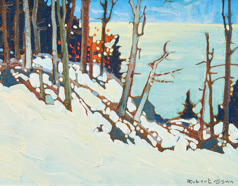 January, Nose Point by Robert Genn