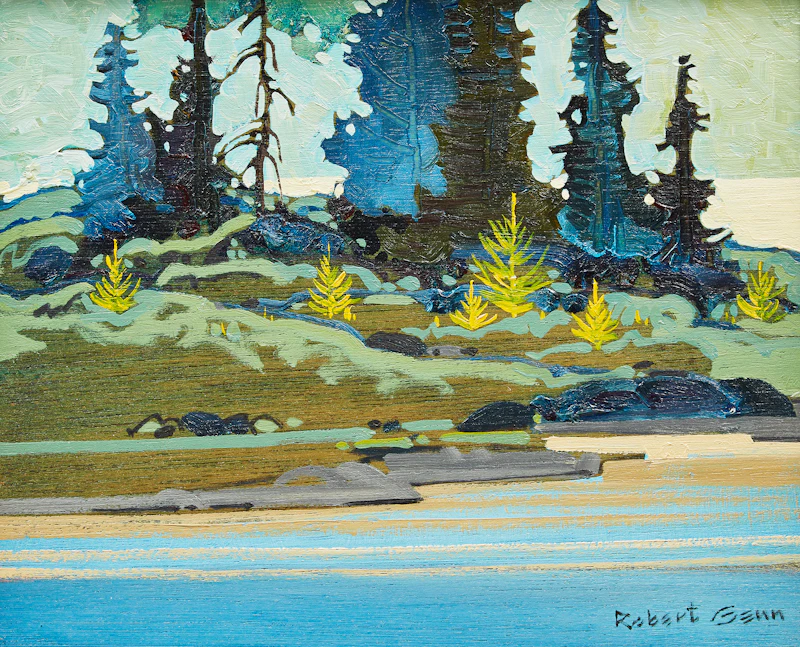 Islet Point by Robert Genn