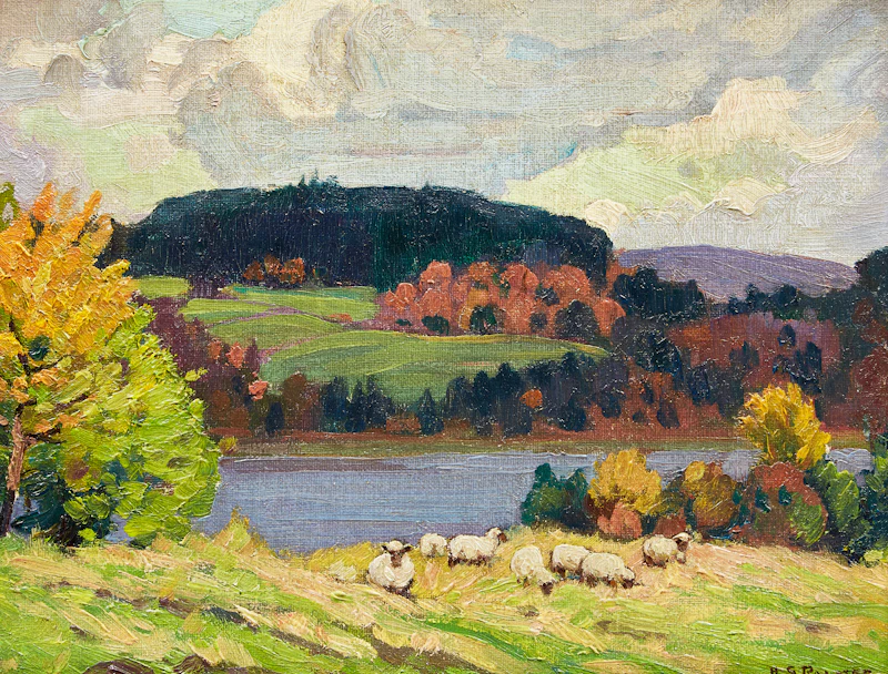 Storm Clouds, Lecharite, Quebec by Herbert Sidney Palmer