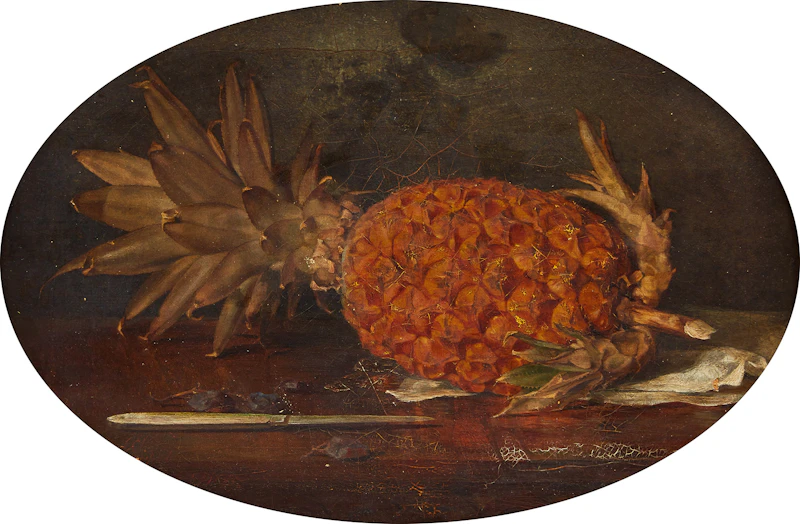 Still Life with Pineapple by John Edward Newton