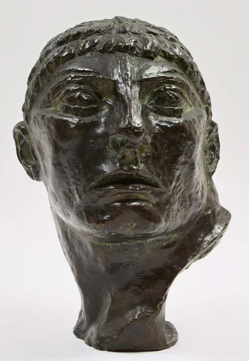 Masque D’ Héraclès  by Émile-Antoine Bourdelle