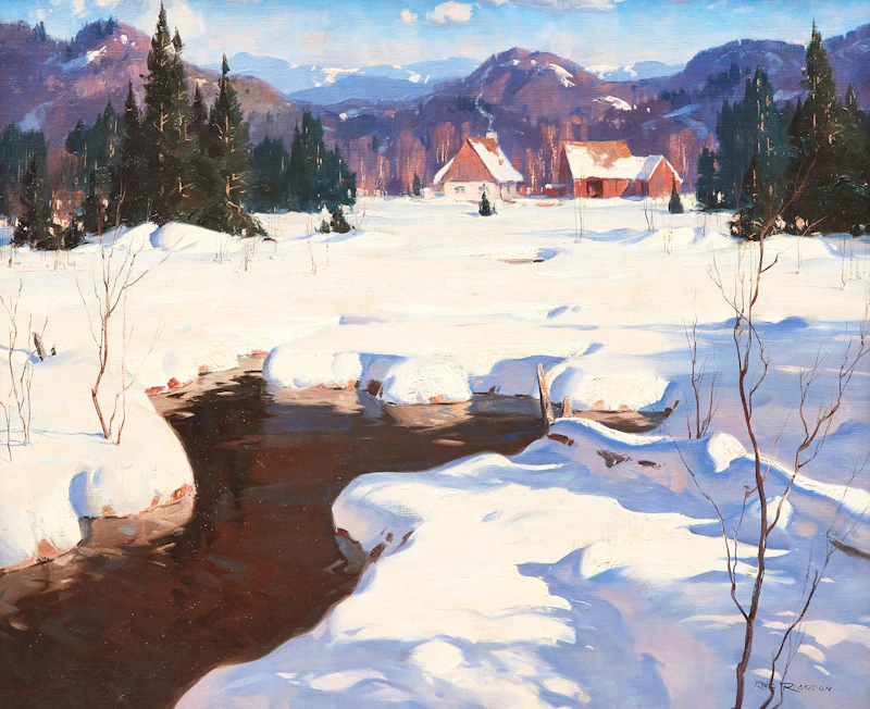 Laurentian Winter by Eric Riordon