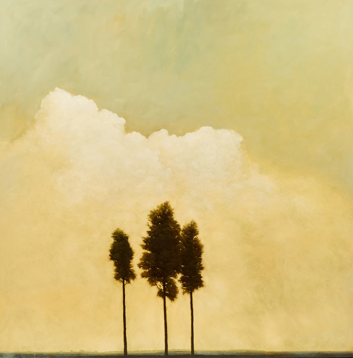 Robert Marchessault, La Floride, oil on board, 2005
