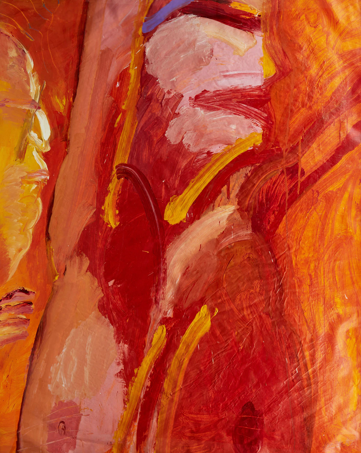 Robert Markle, Untitled , acrylic on paper, 1987