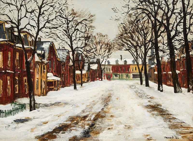 Gloucester St. Near Yonge St. by Albert Jacques Franck