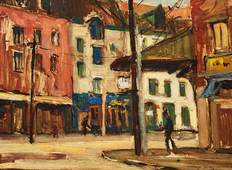 Street Scene by Frank Leonard Brooks