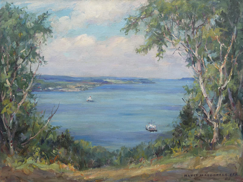 Glenora Ferry by Manly Edward MacDonald