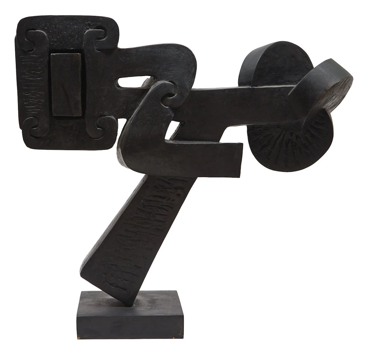 Sorel Etrog, Venetian, bronze, circa 1965