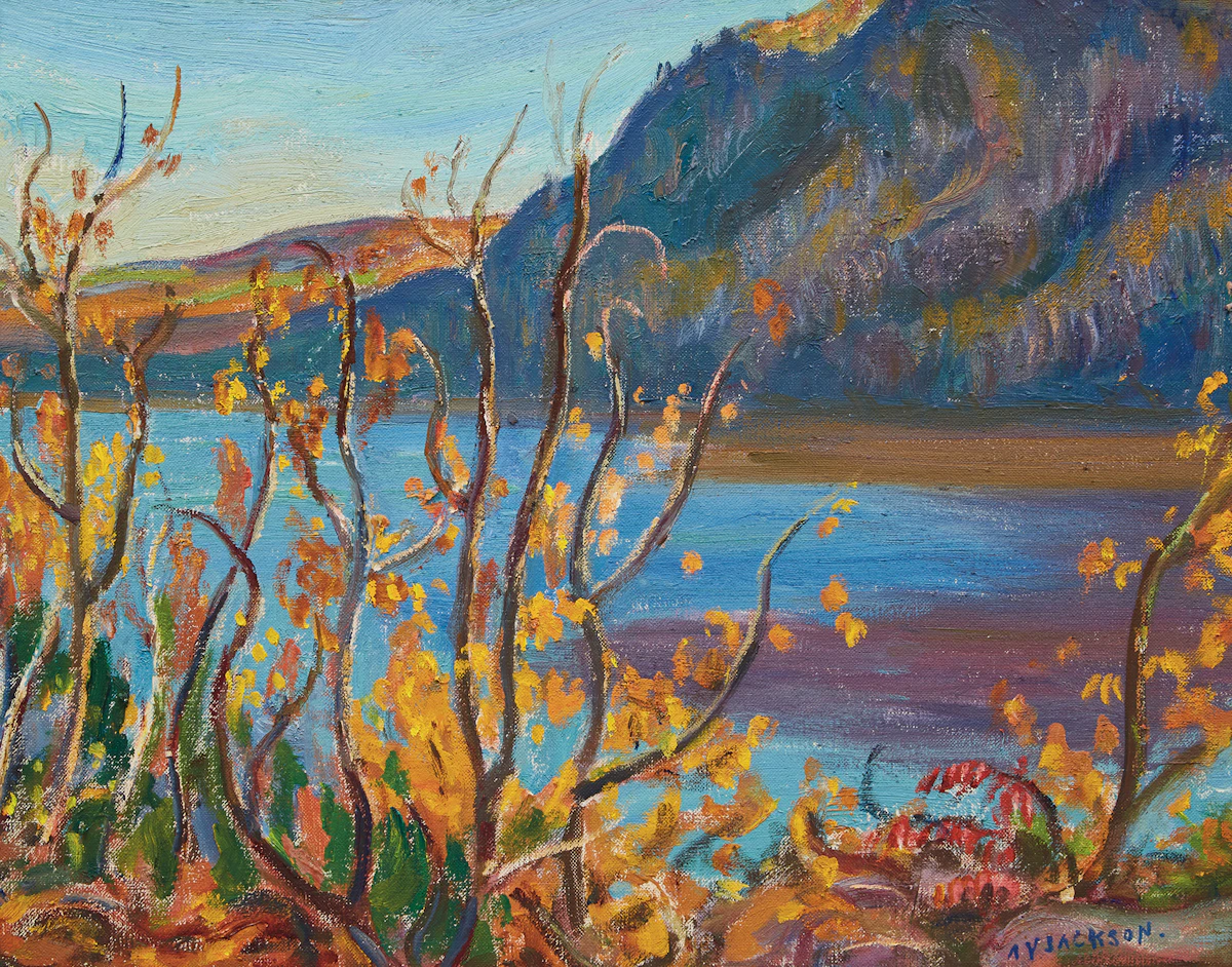 Alexander Young Jackson, Bark Lake, Near Barry’s Bay, Ontario, In the Ottawa Valley, oil on canvas