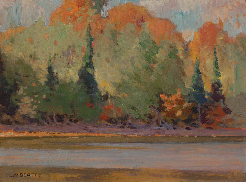 Sunlight and Shadow - Magnetawan River by John William Beatty