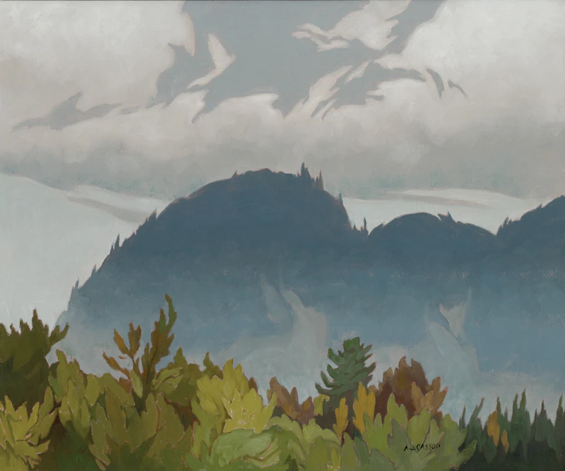 Alfred Joseph Casson, The Camel’s Hump, Lake of Bays, oil on canvas