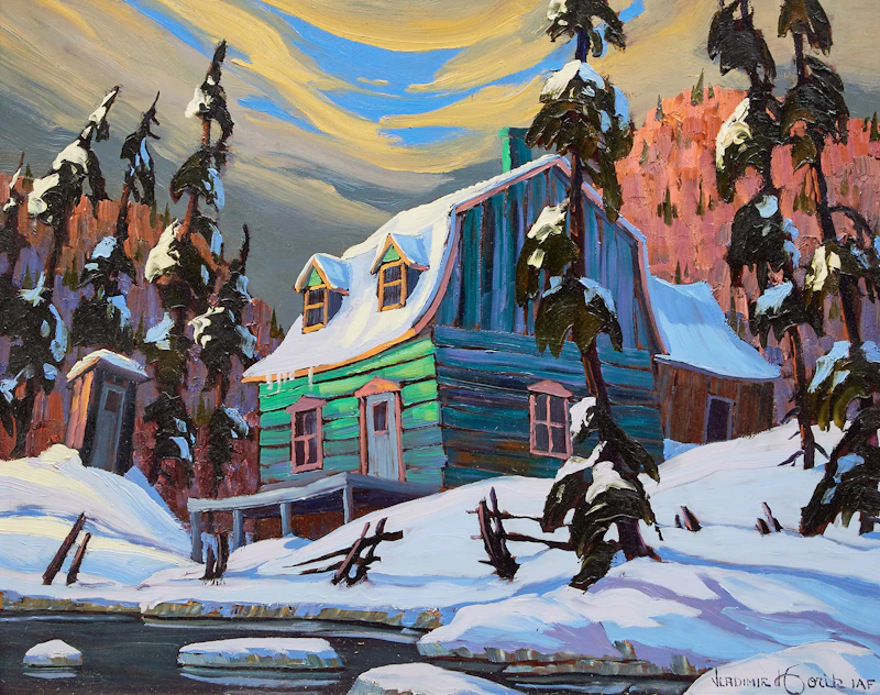 Une Toilette de Charlevoix (”Modelle Rustique”) by Vladimir Horik