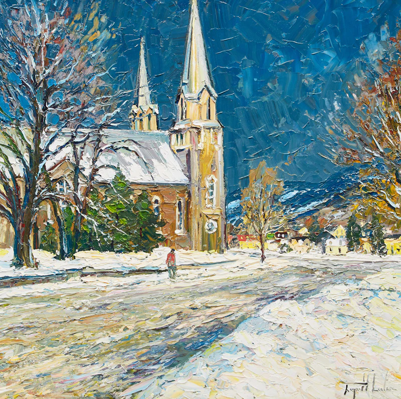 L’église de Baie Saint Paul by Raynald Leclerc