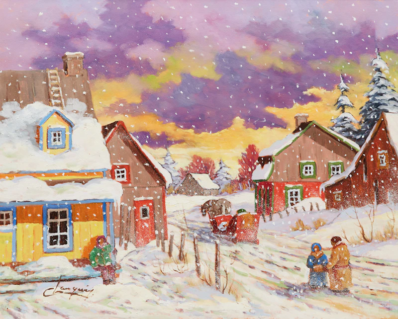 Fin de Journée by Claude Langevin