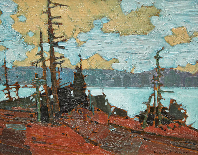 Paysage, Galiano West by Robert Genn