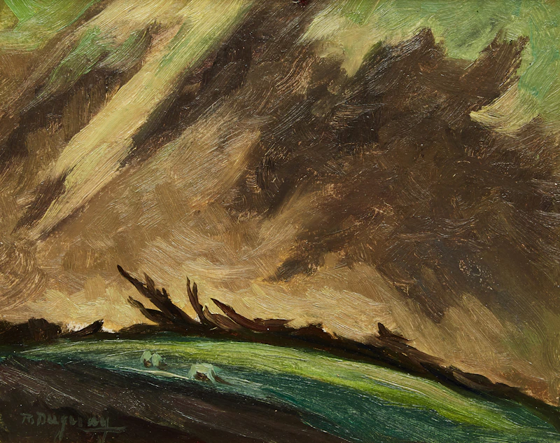 Untitled (Sea Storm) by Rodolphe Duguay