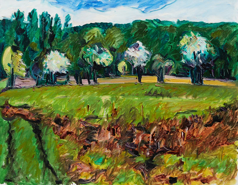 Spring Landscape by Duncan De Kergommeaux