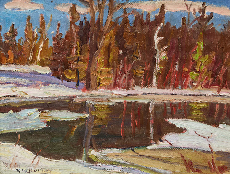 Spring Creek in Lanark County, Ont. by Ralph Wallace Burton