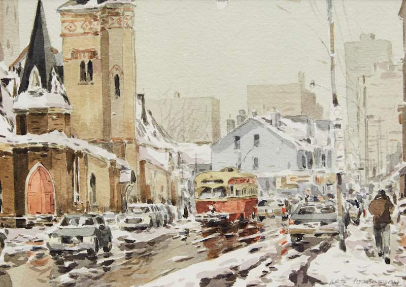 Toronto in Winter; Vieux Québec by Arto Yuzbasiyan