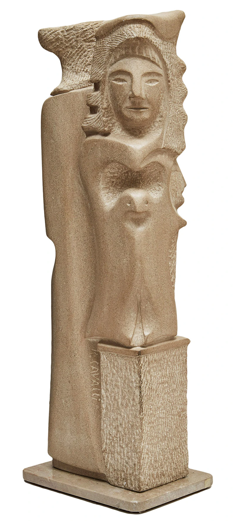 Untitled Abstract Figures by Roger Cavalli