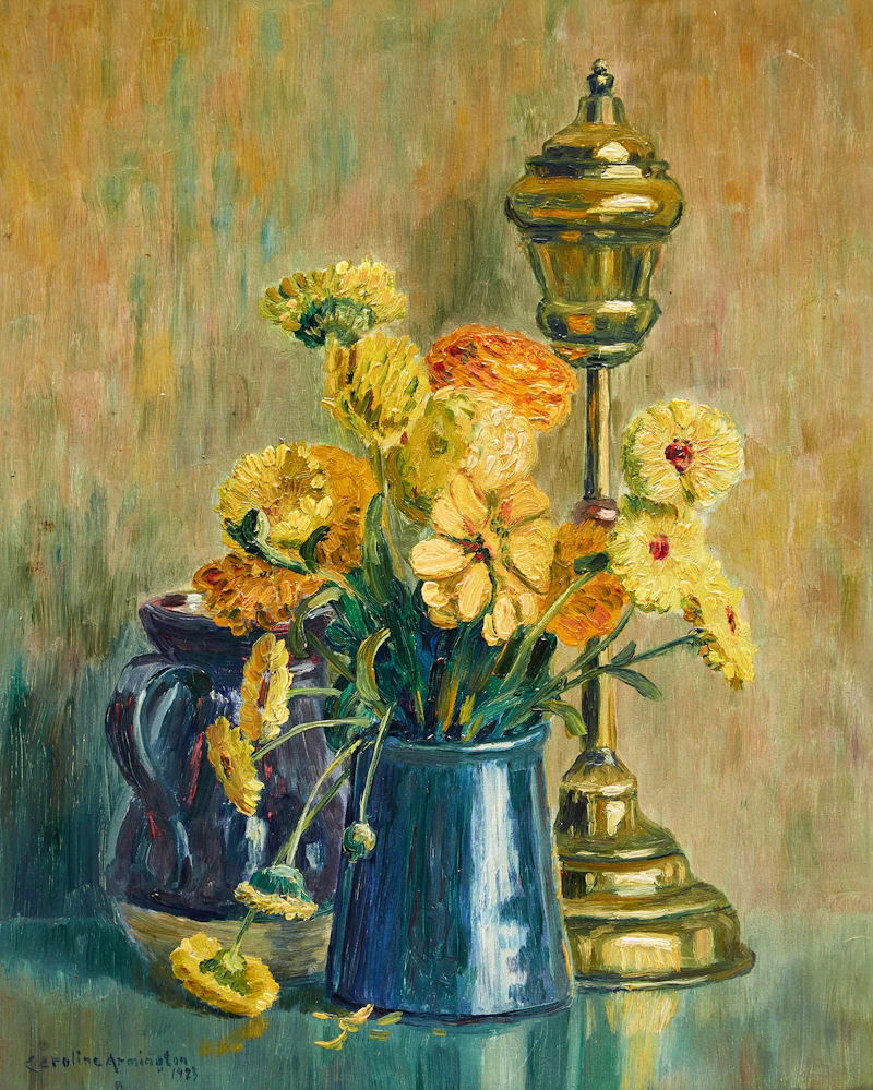 Fleurs Jaune by Caroline Helena Armington