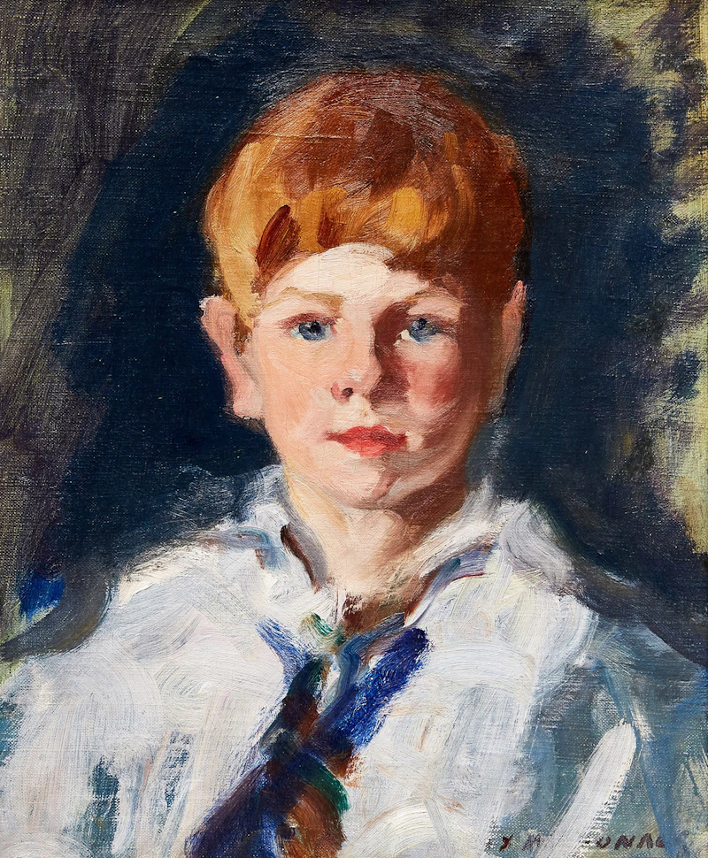 Portrait of Duncan by Manly Edward MacDonald