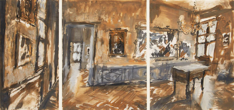 Val Nelson, Memory 3, mixed media