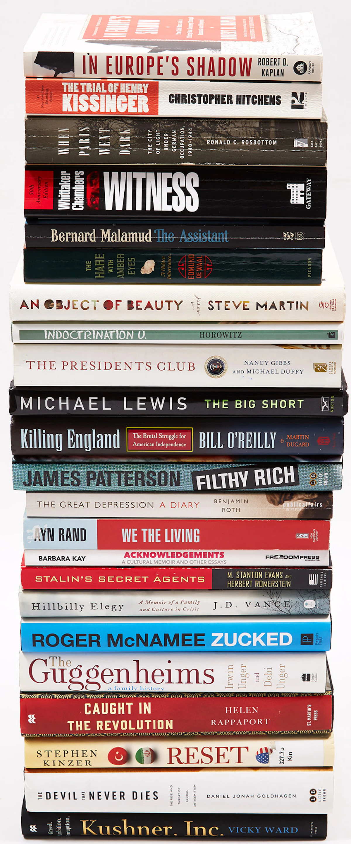 Books and Reference, A Collection of Non-Art Focused Books, twenty-three books