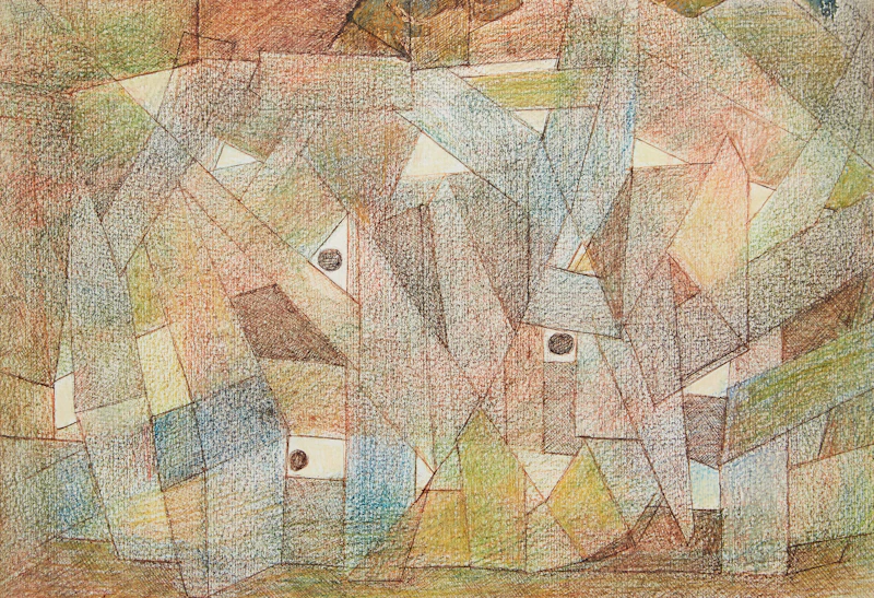 Marjorie (Jori) Smith, Lumber Yard, pastel