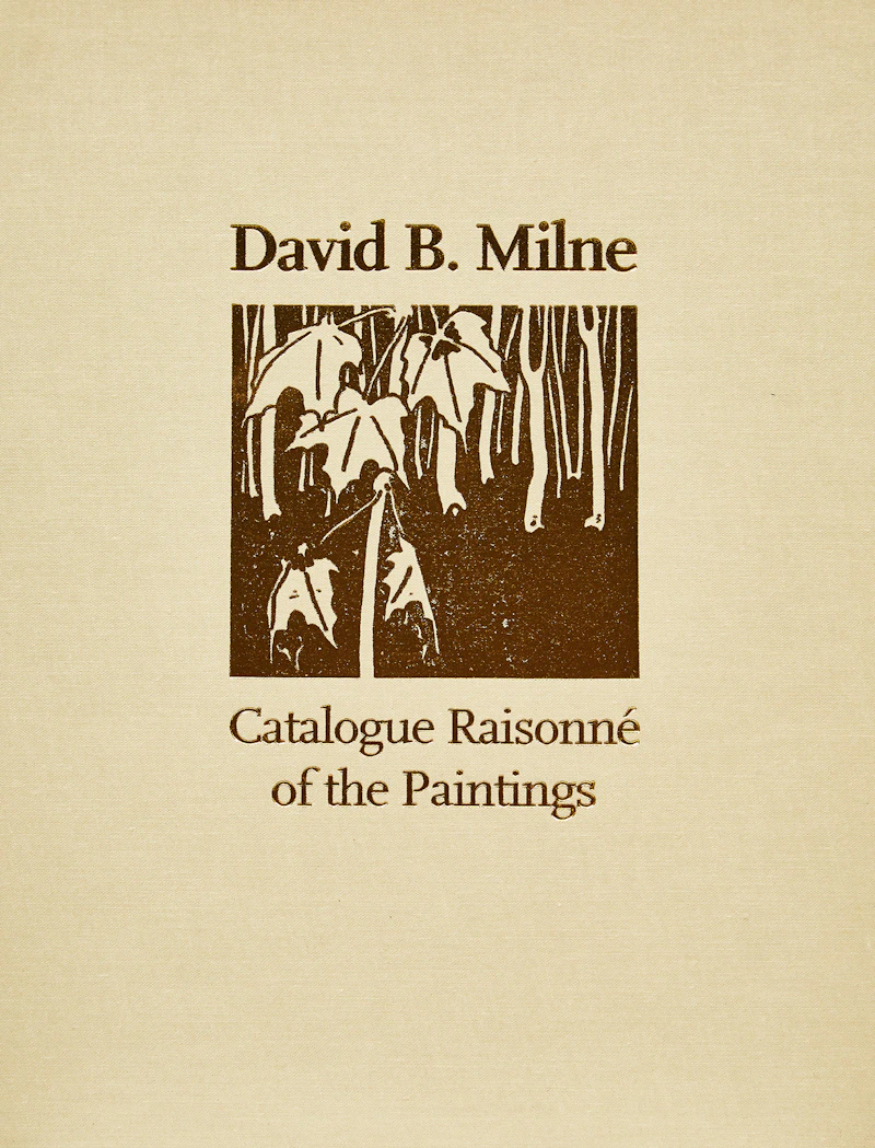 Books and Reference, David B. Milne: Catalogue Raisonné of the Paintings, Vol. 1 & 2, two volumes