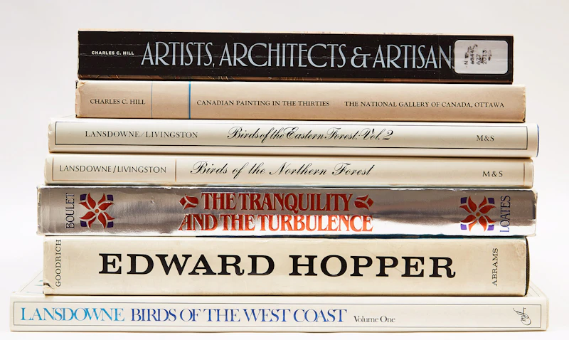 Books and Reference, Seven Art Reference Books, seven books