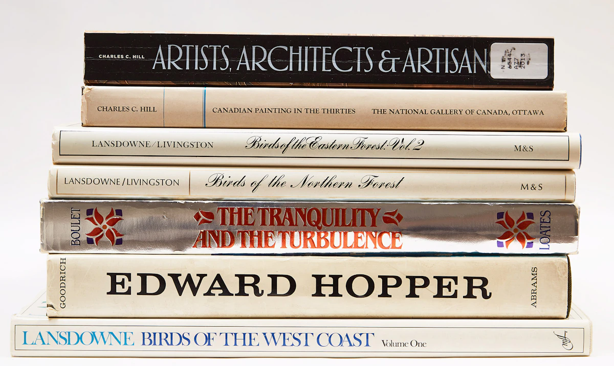 Books and Reference, Seven Art Reference Books, seven books