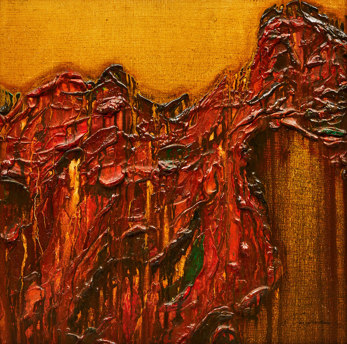 Lillian Sarafinchan, No. 10, 1972, oil on canvas