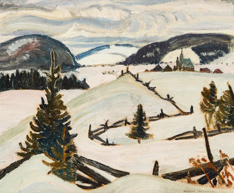 Winter Landscape by Naomi Jackson Groves